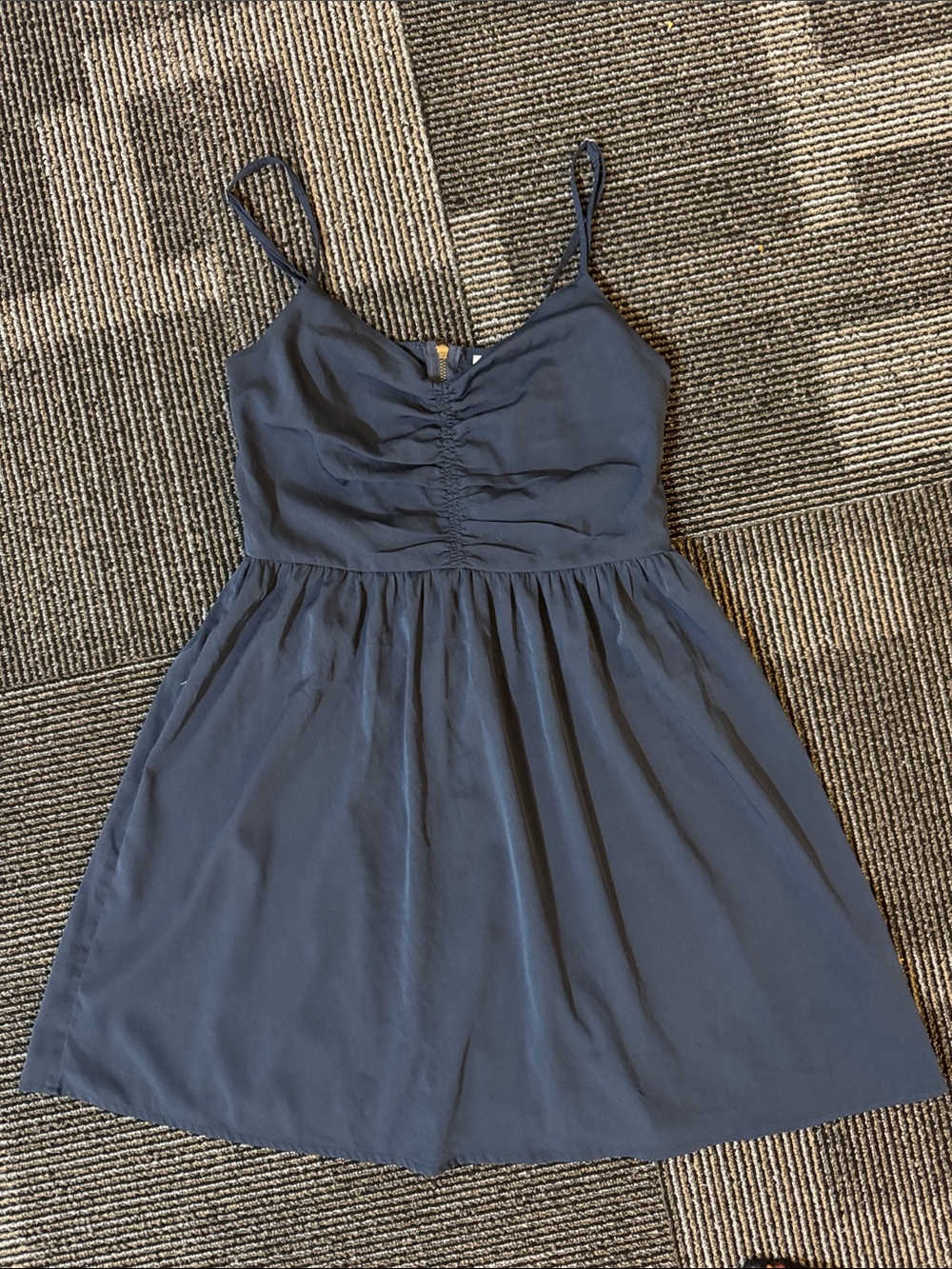 Roxy Navy Blue Spaghetti Strap Sundress